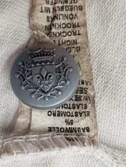 Vorschaubild 4 von Blazer Damen Einheitsgröße Beige Zierknöpfe Casual