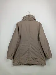 Vorschaubild 2 von Damen Winterjacke Gr. 40/L Braun Klassisch Elegant Stehkragen