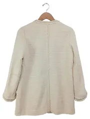Vorschaubild 2 von Leichter Mantel Damen 36/S Beige Klassisch Strukturmuster