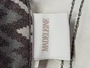 Vorschaubild 3 von Damen Mom Jeans Gr. 38/M Grau Grafisch Baumwolle Casual