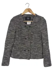 Vorschaubild 1 von Damen Leichte Jacke Grau Meliert Gr. 36;S Casual