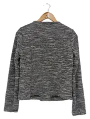 Vorschaubild 2 von Damen Leichte Jacke Grau Meliert Gr. 36;S Casual