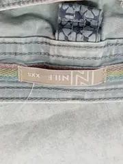 Vorschaubild 3 von Damen Jeans Straight Leg Grau XXS W24/32 Casual Stretch Hose