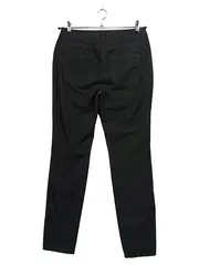 Vorschaubild 2 von Damen Jeans Regular Fit Schwarz Gr. 40 L Reißverschluss-Details