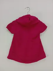 Vorschaubild 2 von Kinder Freizeitkleid Strickkleid Rosa Gr. 92/98 mit Kapuze