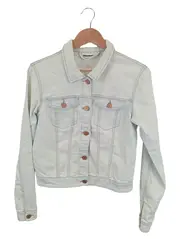 Vorschaubild 1 von Damen Jeansjacke Gr. 36/S Grau Casual Denim Jacke