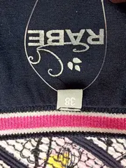 Vorschaubild 3 von Damen Freizeitkleid Gr. 38/M Mehrfarbig Gestreift Blumenmuster Modisch