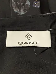 Vorschaubild 3 von Damen Etuikleid Gr. 34/XS Schwarz Grafisch Elegant Langarm