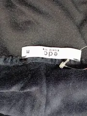 Vorschaubild 3 von Damen Kapuzenpullover Hoodie Samt Blau Gr. 38/M Casual Sportlich