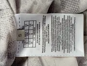 Vorschaubild 4 von Blusenkleid Damen Grau Grafisch Rüschen Knopf Elegant Gr. S