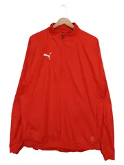 Vorschaubild 1 von Herren Trainingsjacke Rot Gr. 52/XL Sportlich Polyester