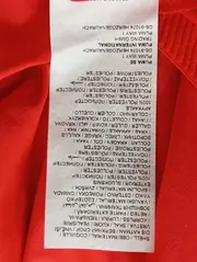 Vorschaubild 5 von Herren Trainingsjacke Rot Gr. 52/XL Sportlich Polyester