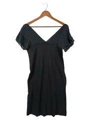 Vorschaubild 2 von Damen Etuikleid Gr. 38/M Schwarz Elegant Business