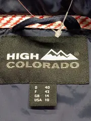 Vorschaubild 3 von Damen Steppjacke Gr. 40 Blau Casual Outdoor Kapuze Reißverschluss