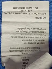 Vorschaubild 6 von Kinder Langarmshirt Blau Gr. 152 Casual Union Jack Print