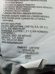 Vorschaubild 5 von LEVIS Kinder Jeans Skinny Fit Blau Gr. 92 Casual