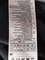 Vorschaubild 4 von Damen Blazer Schwarz Gr. 36/S Casual Business Jacke