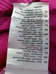 Vorschaubild 5 von Damen Strickjacke Rosa Gr. 34/XS Preppy Vintage Elegant Baumwolle