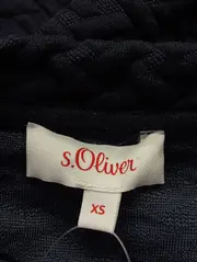 Vorschaubild 3 von Damen Pullover Gr. 34/XS Blau Casual Strukturmuster