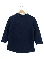 Vorschaubild 2 von Damen Pullover Gr. 34/XS Blau Casual Strukturmuster