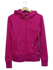 Vorschaubild 1 von BENCH Damen Softshelljacke Rosa Gr. 32/XS Sportlich Outdoor Jacke Kapuze