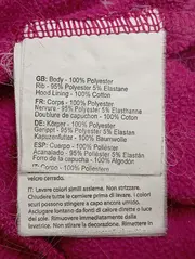 Vorschaubild 4 von BENCH Damen Softshelljacke Rosa Gr. 32/XS Sportlich Outdoor Jacke Kapuze