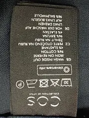 Vorschaubild 4 von Damen Stoffhose Gr. 38 M Blau Klassisch Casual Reißverschluss