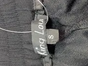 Vorschaubild 3 von Damen Stoffhose Gr. S 36 Schwarz Casual Viskose Hose