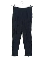 Vorschaubild 1 von Damen Stoffhose Gr. S 36 Schwarz Casual Viskose Hose