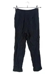 Vorschaubild 2 von Damen Stoffhose Gr. S 36 Schwarz Casual Viskose Hose