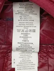 Vorschaubild 5 von Damen Winterjacke Steppjacke Rot Gr. 36/S Nylon Daunen