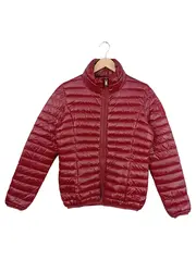 Vorschaubild 1 von Damen Winterjacke Steppjacke Rot Gr. 36/S Nylon Daunen