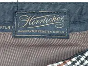 Vorschaubild 3 von Damen Stoffhose W24/32/XXS Braun Kariert Casual mit Seitenstreifen