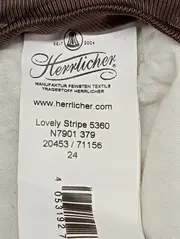 Vorschaubild 4 von Damen Stoffhose W24/32/XXS Braun Kariert Casual mit Seitenstreifen