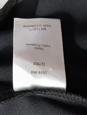 Vorschaubild 4 von Damen Blusenkleid Gr. 40/L Schwarz Elegant Minimalistisch