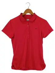 Vorschaubild 1 von Poloshirt Kinder Sport Shirt Gr. 170 Rot Kurzarm L/168cm Dri-Fit Tennis