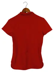 Vorschaubild 2 von Poloshirt Kinder Sport Shirt Gr. 170 Rot Kurzarm L/168cm Dri-Fit Tennis