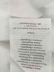 Vorschaubild 5 von Kinder T-Shirt Gr. 98 Weiß Blumen Schriftzug Baumwolle