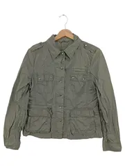 Vorschaubild 1 von Damen Leichte Jacke Gr. 38/M Grün Casual Baumwolle