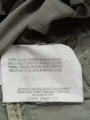 Vorschaubild 4 von Damen Leichte Jacke Gr. 38/M Grün Casual Baumwolle