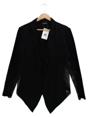 Vorschaubild 1 von TAIFUN Leichte Jacke Damen 38;M Schwarz Casual Strukturmuster