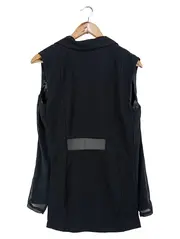 Vorschaubild 2 von Damen Anzugweste Schwarz Gr. 34/XS Elegant Modern Business Weste