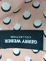 Vorschaubild 3 von Damen Bluse Rosa Punkte Einheitsgröße Kurzarm Casual