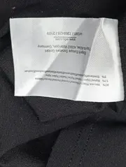 Vorschaubild 4 von Damen Freizeitkleid Gr. 38/M Schwarz Elegant Klassisch Viskose