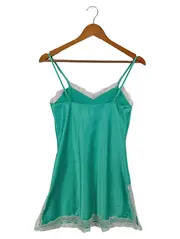 Vorschaubild 2 von Top Damen 38/M Grün Elegant Feminin mit Spitze Spaghettiträger