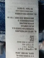 Vorschaubild 4 von Damen Shorts Blau W26 Baumwolle Elasthan Casual Fransen