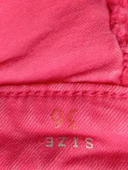 Vorschaubild 3 von Damen Jeans Slim Fit Gr. 36 W28 Rot Casual Stretch Hose