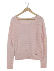 Vorschaubild 1 von Damen Pullover Gr. 36/S Rosa Lochmuster Casual