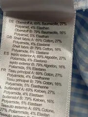 Vorschaubild 5 von Damen Bluse kariert Blau Gr. 40/M Kurzarm Casual