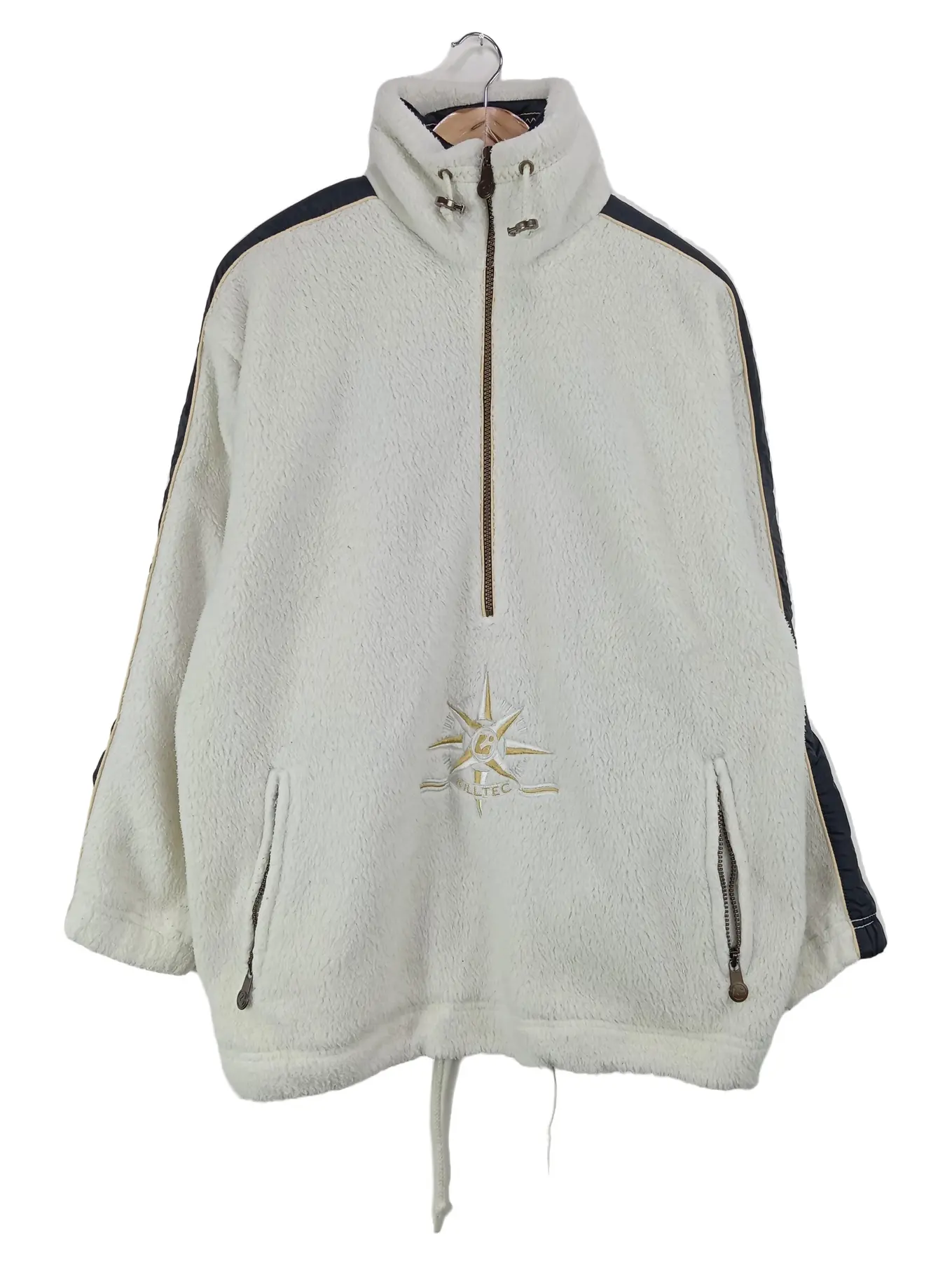 KILLTEC Damen Fleecejacke Gr. 40/L Weiß Outdoor Sportlich